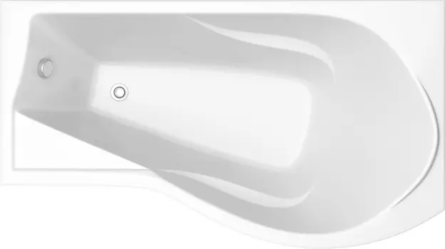 Акриловая ванна Bas Капри 170x95 см R