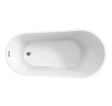 Акриловая ванна BelBagno BB704-1700-800-K 170х80 отдельностоящая