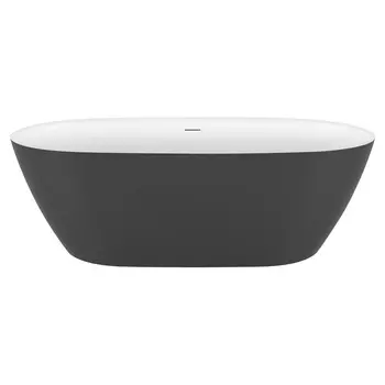 Акриловая ванна Black&White Swan SB330 Grey