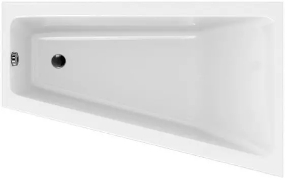Акриловая ванна Cersanit Crea 160х100 см, правая