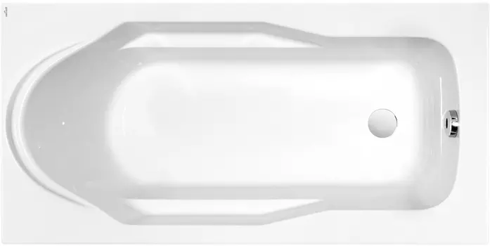 Акриловая ванна Cersanit Santana 150x70 см, ультра белый