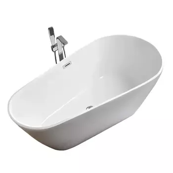 Акриловая ванна Ceruttispa Mimi CT10503 170х80 отдельностоящая