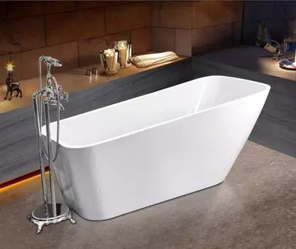 Акриловая ванна Ceruttispa Tesino CT8338 170x75 отдельностоящая