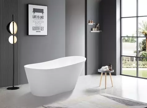 Акриловая ванна Ceruttispa Vettore отдельностоящая