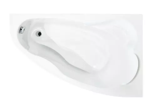 Акриловая ванна Creto Glaze 140х90 R