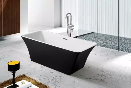 Акриловая ванна Esbano Cordoba черная ESVACORDB