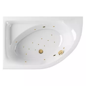 Акриловая ванна Excellent Aquarella WAEX.ARL17.RELAX.GL 170x110 золото