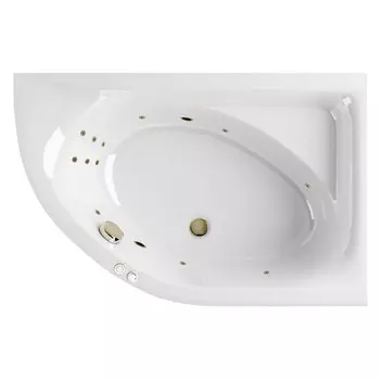 Акриловая ванна Excellent Aquarella WAEX.ARP15.LINE.BR 150x100 бронза