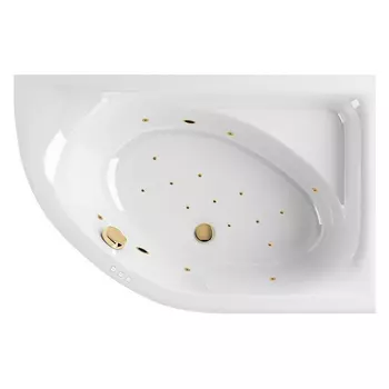 Акриловая ванна Excellent Aquarella WAEX.ARP17.RELAX.GL 170x110 золото