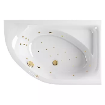 Акриловая ванна Excellent Aquarella WAEX.ARP17.ULTRA.GL 170x110 золото