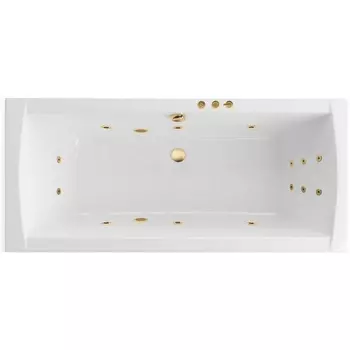 Акриловая ванна Excellent Aquaria WAEX.AQU18.SMART.GL 180x80 золото