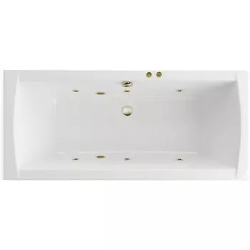 Акриловая ванна Excellent Aquaria WAEX.AQU18.SOFT.BR 180x80 бронза
