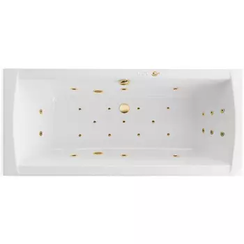 Акриловая ванна Excellent Aquaria WAEX.AQU18.ULTRA.GL 180x80 золото