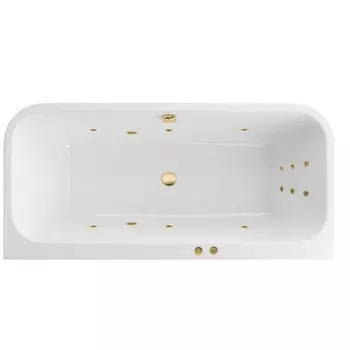 Акриловая ванна Excellent Arana WAEX.ARA18.LINE.GL 180x85 золото