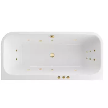 Акриловая ванна Excellent Arana WAEX.ARA18.SMART.GL 180x85 золото