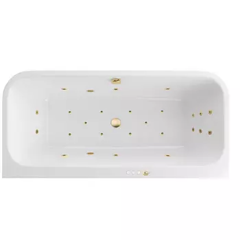 Акриловая ванна Excellent Arana WAEX.ARA18.ULTRA.GL 180x85 золото