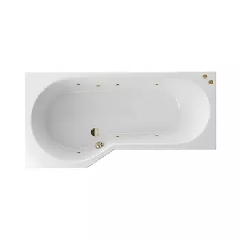 Акриловая ванна Excellent Be Spot WAEX.BSL16.SOFT.BR 160x80 бронза