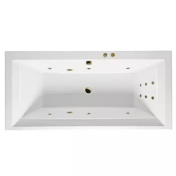 Акриловая ванна Excellent Crown WAEX.CRG19.LINE.BR 190x90 бронза