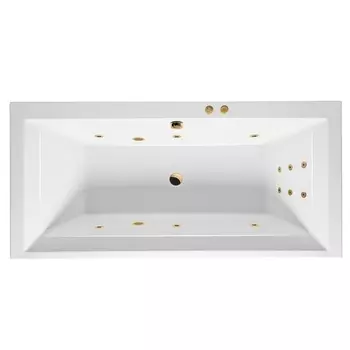 Акриловая ванна Excellent Crown WAEX.CRG19.LINE.GL 190x90 золото