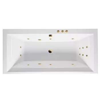 Акриловая ванна Excellent Crown WAEX.CRG19.SMART.GL 190x90 золото