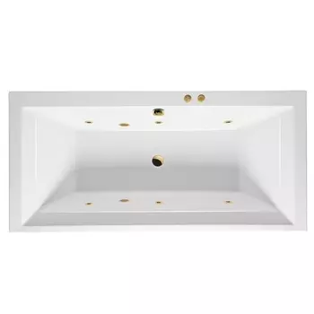 Акриловая ванна Excellent Crown WAEX.CRG19.SOFT.GL 190x90 золото