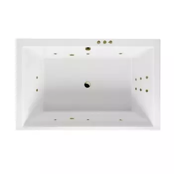 Акриловая ванна Excellent Crown WAEX.CRO19.SMART.BR 190x120 бронза