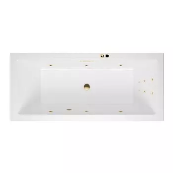 Акриловая ванна Excellent Heaven WAEX.HEV17S.LINE.GL 170x75 золото