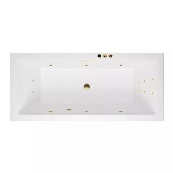 Акриловая ванна Excellent Heaven WAEX.HEV17S.SMART.GL 170x75 золото