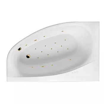 Акриловая ванна Excellent Kameleon WAEX.KML17.RELAX.GL 170x110 золото