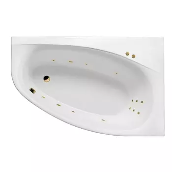 Акриловая ванна Excellent Kameleon WAEX.KMP17.LINE.GL 170x110 золото