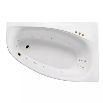 Акриловая ванна Excellent Kameleon WAEX.KMP17.SMART.GL 170x110 золото