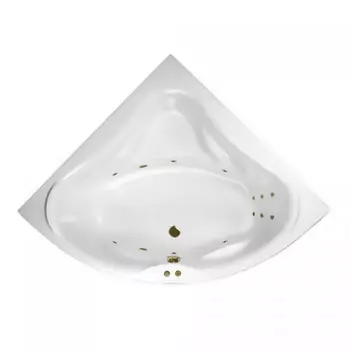 Акриловая ванна Excellent Konsul WAEX.KON15.LINE.BR 150x150 бронза