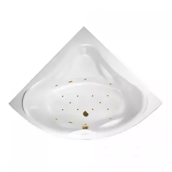 Акриловая ванна Excellent Konsul WAEX.KON15.RELAX.GL 150x150 золото