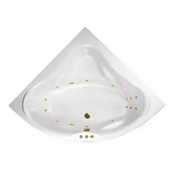 Акриловая ванна Excellent Konsul WAEX.KON15.SMART.GL 150x150 золото