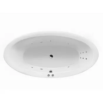 Акриловая ванна Excellent Lumina WAEX.LUM19.LINE.CR 190x95 хром