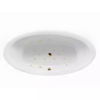 Акриловая ванна Excellent Lumina WAEX.LUM19.RELAX.GL 190x95 золото