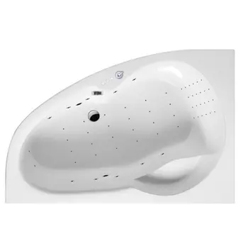 Акриловая ванна Excellent Newa WAEX.NEL16.NANO.CR 160x95 хром