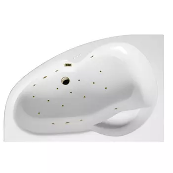 Акриловая ванна Excellent Newa WAEX.NEL16.RELAX.BR 160x95 бронза