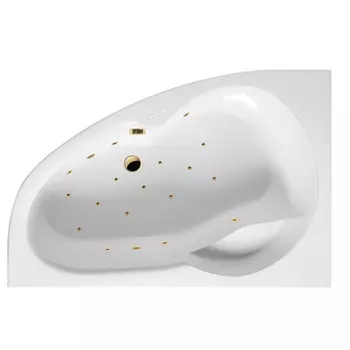 Акриловая ванна Excellent Newa WAEX.NEL16.RELAX.GL 160x95 золото