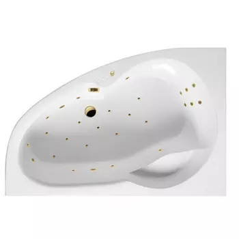 Акриловая ванна Excellent Newa WAEX.NEL16.ULTRA.GL 160x95 золото