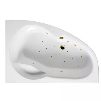 Акриловая ванна Excellent Newa WAEX.NEP16.RELAX.GL 160x95 золото