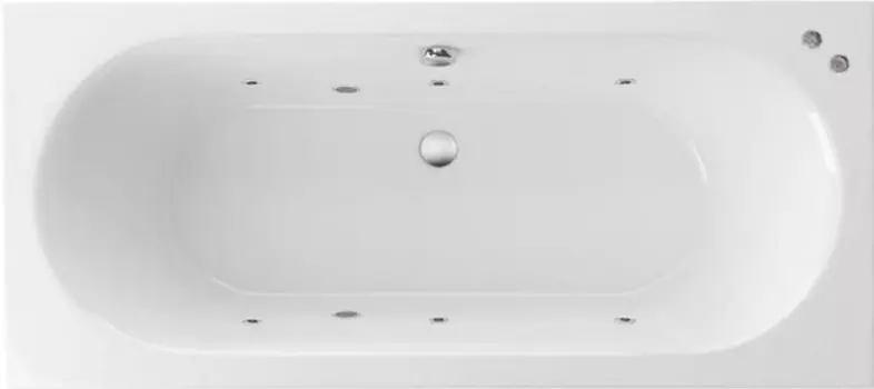 Акриловая ванна Excellent Oceana Slim WAEX.OCE18S.SOFT 180х80