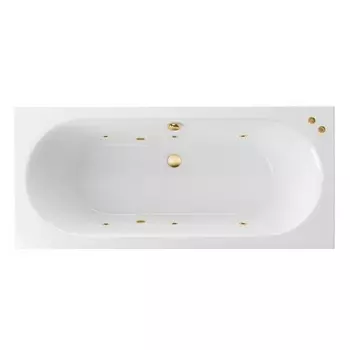 Акриловая ванна Excellent Oceana WAEX.OCE16S.SOFT.GL 160x75 золото