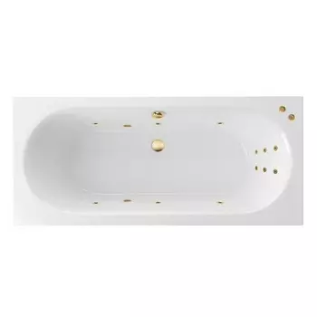 Акриловая ванна Excellent Oceana WAEX.OCE17S.LINE.GL 170x75 золото