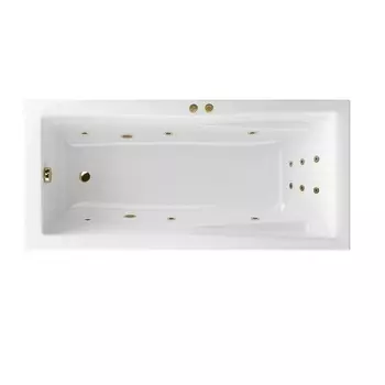 Акриловая ванна Excellent Palace WAEX.PAL17.LINE.BR 170x75 бронза