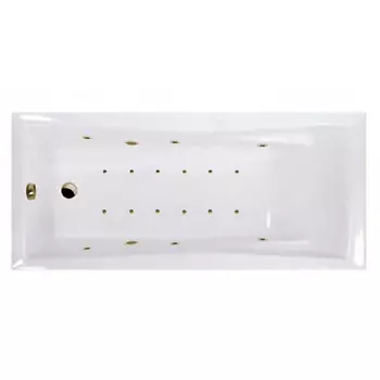 Акриловая ванна Excellent Palace WAEX.PAL18.RELAX.BR 180x80 бронза