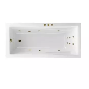 Акриловая ванна Excellent Palace WAEX.PAL18.SMART.BR 180x80 бронза