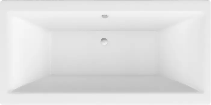 Акриловая ванна Excellent Pryzmat 160x75 + слив-перелив