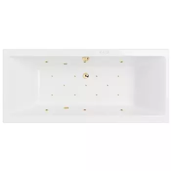 Акриловая ванна Excellent Pryzmat WAEX.PRY16.RELAX.GL 160x75 золото