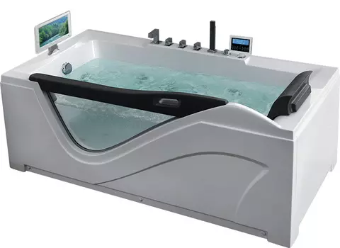 Акриловая ванна Gemy G9055 O L белая